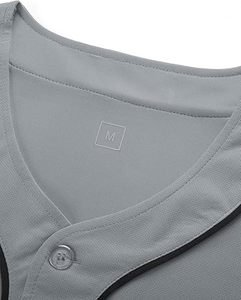 เสื้อเบสบอลแบบกำหนดเองพร้อมชื่อหมายเลขชุดกีฬาทีม - Product Image 3