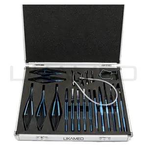 Juego de Instrumentos para Cataratas, Juego de Microcirugía Oftálmica de 21 Piezas, Kit para Implante de Lentes Intraoculares y Cirugía de Cataratas - Product Image 6