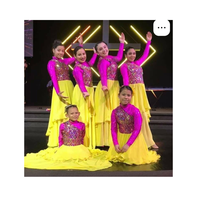 Pantalon de danse latine moderne extensible Costume de danse jazz professionnel Vêtements de danse salsa moderne