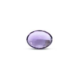 Loose Amethyst Gemstone 6.35 Carat Oval Cut 4x6mm for Fine Jewelry - Product Image 2