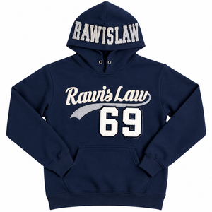 Sudadera con capucha de lana de otoño para hombre, personalizada, ecológica, con letras bordadas y apliques, estilo holgado, informal, para equipo. - Product Image 1
