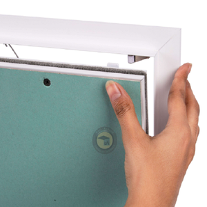 Versatile 60x60cm Aluminum Access Panel with Gypsum Board Flush Inspection Door for Wall <b>Ceiling</b> Interior Maintenance - Product Image 3