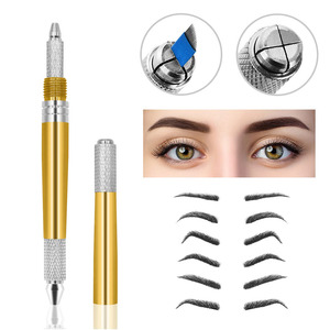 Outil de précision pour le modelage des sourcils avec design microblading, poignée ergonomique et construction pour une manipulation fluide - Product Image 4