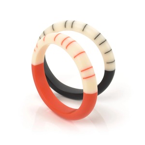 Pulseras de Resina Estilo Rústico, Pulseras de Resina con Estilo Campestre, Pulseras de Resina de Color Sólido, Precio de Fábrica al por Mayor, Pulseras de Resina - Product Image 5