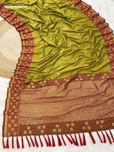 Premium Collection Banarasi Soft-Silk with Gold-Zari Flower Weave All-Over Body & Rich Zari Pallu Saree Woman Fashion - Product Image 5