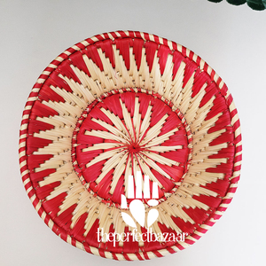 Cesta Redonda Abierta de Hierba Moonj Natural de 11 Pulgadas, Multiusos, Ecológica, Duradera, Tamaño Mini - Product Image 3