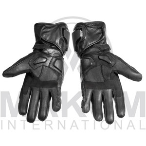 Gants de moto en cuir imperméables pour la protection hivernale, gants de course pour moto, gants de moto en cuir pour la conduite - Product Image 2