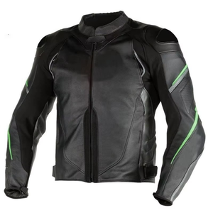 Chaqueta de Motociclismo de Cuero Personalizada, para Carreras y Turismo, Cómoda, Resistente, Elegante, Protectora y Ecológica - Product Image 3