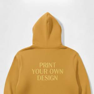 Sudadera con capucha lisa para hombre, estilo urbano, personalizada, para la moda de invierno y actividades al aire libre, sudadera básica con capucha para hombre - Product Image 5