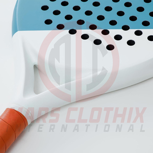Raqueta de pádel de tamaño estándar para partidos, raquetas de pádel de fibra de carbono de alta calidad, lisas y sin decoración, con todas las tallas disponibles. - Product Image 6