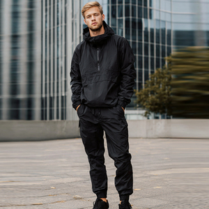 Outdoor Rain Waterproof Tracksuit Men Windbreaker Rain Jacket Pants Hiking Camping <b>Wind</b> <b>breaker</b> Suit Men's - Product Image 5