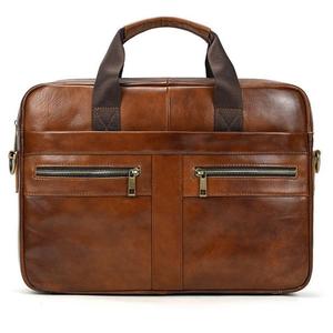 Vintage Style Genuine Leather Laptop <b>Bags</b> & Covers Affordable Price Low Moq OEM ODM Durable Designs Leather Handbags For office - Product Image 6