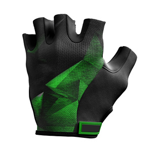 Printed Sublimation Cycling Gloves High Quality Custom Size Pattern Training Youth Custom Logo Sublimation Cycling Gloves - Product Image 2