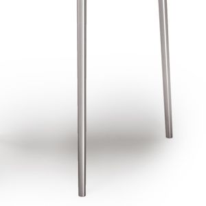 Tavolo consolle ad incastro in metallo Shelton a 2 pezzi con finitura nichel - Product Image 5