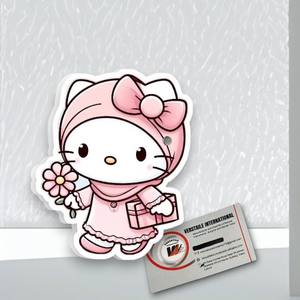 Nuevas Placas Magnéticas para Pestañas con Diseño Personalizado de Hello Kitty, Marca Privada, Herramientas Acrílicas Versátiles Internacionales para Extensión de Pestañas en Salón - Product Image 1