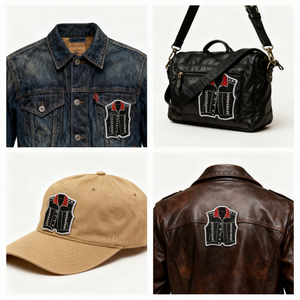 Écussons brodés tissés à la mode, étiquettes thermocollantes pour vêtements, logos pour vestes, chapeaux, sacs, chaussures, uniformes – Vente en gros directe usine - Product Image 2