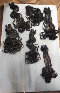 Top Quality 22 Inch <b>Curly</b> Human Hair <b>Bundles</b> For Everyday <b>Curly</b> Hair Enhancement At Bulk Price By Manufacture <b>Curly</b> Human Hair - Product Image 6