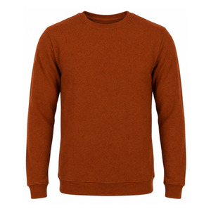 Sudadera de cuello redondo para hombre, personalizada OEM, de manga larga, con puños y dobladillo acanalados, estilo casual, de forro polar, venta al por mayor, con logotipo personalizado - Product Image 1