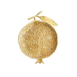 Vente en gros de bol à grenade décoration artisanale plateau à salade et fruits plat de luxe bols décoratifs en métal décoration de mariage - Product Image 1