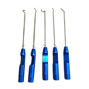 Kit de 5 instruments manuels de haute qualité pour arthroscopie, passe-fils orthopédique pour chirurgie de la colonne vertébrale, en acier inoxydable chirurgical - Product Image 1