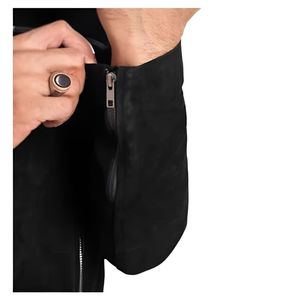 Fashionable Genuine <b>Sheepskin</b> Leather Men's <b>Jackets</b> High Quality Soft Thin Style Leather <b>Jacket</b> in different Colors - Product Image 4