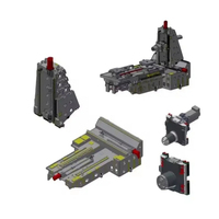 Centre d'usinage automatique CNC horizontal 4 axes haute précision avec broche BT50 et système de contrôle GSK DHM100