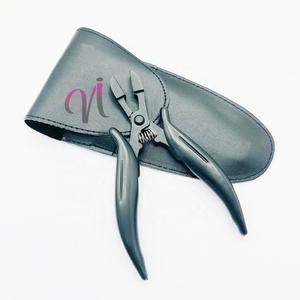 Vente chaude Noir Mat Durable En Acier Inoxydable Lame Bond Cutter Pinces Personnalisé Premium Qualité Outils D'extension De Cheveux - Product Image 1