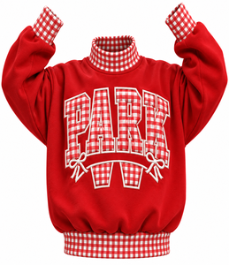 Pull-over streetwear en molleton de coton surdimensionné pour femme, col montant, personnalisé avec logo brodé ou imprimé, vente en gros - Product Image 6