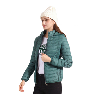 Chaqueta Acolchada con Capucha y Cierre para Mujer, de Alta Calidad, Abrigo de Invierno Cálido para Exteriores - Product Image 3