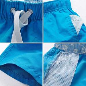 Custom Satin Casual <b>Polyester</b> Seaside Beach Swim Surfing Board <b>Shorts</b> Lightweight <b>Polyester</b> Men's <b>Shorts</b> - Product Image 2