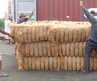 Corde en fibre de coco naturelle en gros, corde en fibre de coco, fil de coco pour le filage, écologique, emballage en vrac OEM