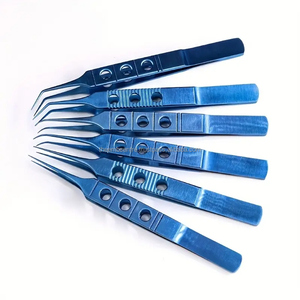 Ensemble d'outils de maquillage professionnel pour femmes Clip d'extension de cils et pince à épiler incurvée avec embouts pointus - Product Image 6