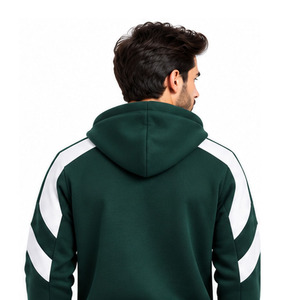 Sudadera con capucha y cremallera para hombre, personalizada, con cremallera completa, de calidad, moderna, informal, deportiva, fabricante OEM ODM, proveedor mayorista - Product Image 5