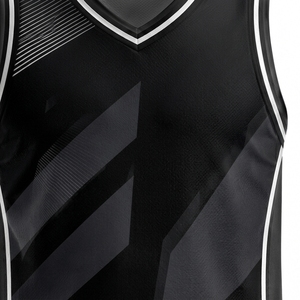 Maillot de basket-ball durable, uniforme sportif doté d'un matériau doux et respirant, coupe confortable et liberté de mouvement supérieure - Product Image 5