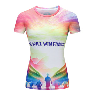 Chemises à séchage rapide en sublimation pour hommes et femmes, t-shirts de sport respirants, vente en gros - Product Image 5
