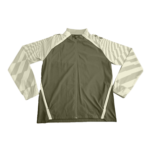 <b>Men's</b> Sporty Racer <b>Jacket</b> Geometric Print Stand Collar Zipper Closure Breathable Polyester Autumn Wear Regular Fit - Product Image 2