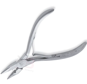 MAGMA BEAUTY Custom Logo Flat Curved Hair <b>Extension</b> Pliers with <b>Micro</b>-Beads Stainless Steel Tools for Commercial Use - Product Image 3