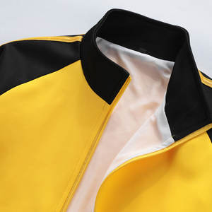 Conjuntos de Uniformes de Árbitro de Fútbol con Cuello Redondo y Diseño a Cuadros, 100% Poliéster, Sublimados, Corte Automatizado, Secado Rápido, Elásticos, Hechos a Medida para Entrenamiento - Product Image 3