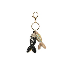 Cartoon Glass Woven Seed Beads <b>Cat</b> Keychain Stylish Purse Charm Design Luxury Beaded Hand Embroidery Custom Color Changing - Product Image 4