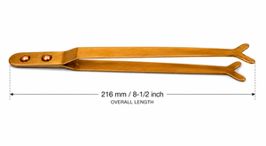 แหนบปลายแหลมทองแดง 8.5 นิ้ว 216 มม. ปากกว้าง สำหรับงานซ่อมนาฬิกาและเครื่องประดับ ยี่ห้อ ZetomedPro - Product Image 5