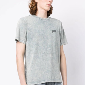 เสื้อยืดแบบ Acid Wash เนื้อผ้าบางเบา ระบายอากาศได้ดี ดีไซน์ล้างสีแบบพิเศษ เหมาะสำหรับใส่ทุกวันและสไตล์ลำลองแนวสตรีทแวร์ - Product Image 3