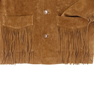 Venta Directa de Fábrica, Chaquetas de Invierno para Hombre de Alta Calidad, Tallas Personalizadas, Mejores Diseños, Chaqueta de Cuero con Flecos para Hombre - Product Image 5