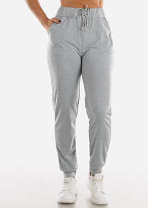 Pantalons pour femmes à coupe ajustée, séchage rapide, couleur et taille personnalisées, vente en gros, pantalons légers avec logo OEM, pantalons de jogging pour femmes - Product Image 4