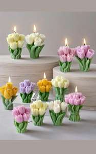 <b>Soya</b> Art Candle-Aromatherapy Scented Eco-Friendly Homemade Home Decor Made in India - Product Image 3