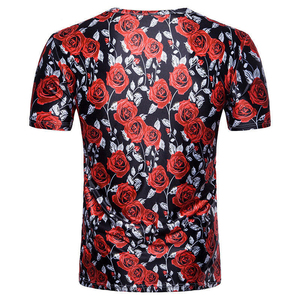 เสื้อยืดผู้หญิงแบบซับลิเมชั่น ผ้าฝ้าย 100% ทรงปกติ แขนสั้น คอกลม สวมใส่สบายๆ สำหรับฤดูร้อน บริการ OEM แห้งเร็ว เป็นมิตรกับสิ่งแวดล้อม ทันสมัย - Product Image 2