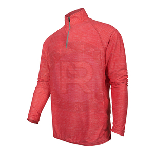 <b>Men</b> Quarter Zipper Winter Sweatshirt Soft Fleece Long Sleeve <b>Pullover</b> Top Warm Casual Comfortable Stand Collar Breathable - Product Image 1