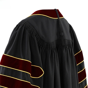 Túnica de Graduación Personalizada 100% Poliéster Unisex para Adultos con Detección de Agujas - Product Image 6
