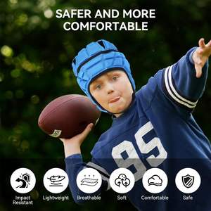 Nuevo Diseño de Protector de Cabeza de Rugby para Niños y Jóvenes, Casco de Softshell para Fútbol Americano y Deportes - Product Image 5