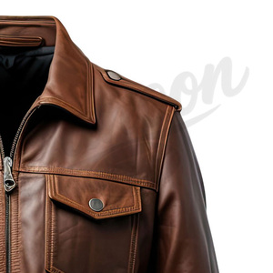 Custom <b>Men</b>’s Cowhide Leather <b>Jacket</b> Fashion Motorcycle <b>Jacket</b> for Winter Wear Genuine Cow Leather <b>Jacket</b> for <b>Men</b> Fashion - Product Image 2