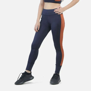 Leggings de sport pour femme, taille haute, séchage rapide, effet froncé aux fesses, sans couture, couleur unie, coupe ajustée, pour la course et le yoga - Product Image 3